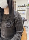 微レイヤーカット/ラベンダーグレー