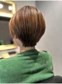 耳掛けok襟足ギリギリショート