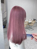 天神美容室 天神美容室×ブリーチ×ピンクカラー×当日予約