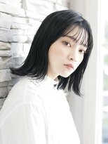 ルーツ(ROOTS) お手入れ簡単☆お洒落ミディアムボブ