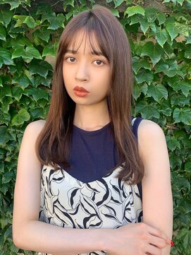 ニスル センター南店(NISURU） 似合わせカット/大人ガーリー/ダークアッシュ/着物/センター南