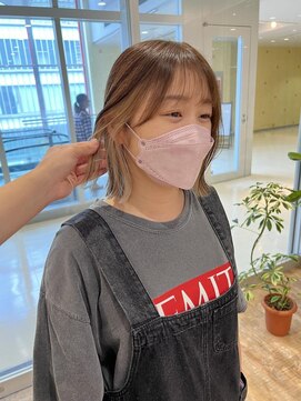 サーカス 町田(circus) "大人可愛いインナーカラー"