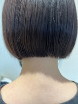 ナイン バイ アソビ 銀座(Nyne by asobi)&nbsp;30代40代50代◎ぱっつん前髪/前髪パーマ/ぱつっとボブ【Nyne】