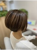 ハイライト★脱白髪染 アマニヘアホスピタル