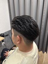 フェード×パーマ