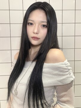 ハローバイシー 仙台(Hello by Sea) オリーブグレー×小顔[ココアベージュ/黒髪/くらげヘアー]