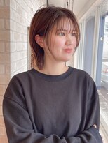 キュー(CUE) エッジーキュートボブ、髪質改善、外ハネボブ