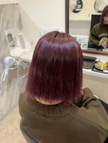 ヘアーデザイン シーベル(HAIR DESIGN SEA BELLE)&nbsp;ベリーピンク！by谷口