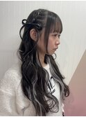 編み込みリボン