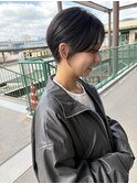 ブリーチ/パーマ/ショート/ショート
