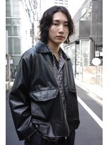 ブークル(boucle) メンズボブ　ニュアンスパーマ　メンズボブパーマ