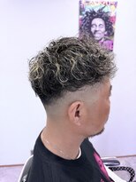 スナックヒロシ(snacc HIROSHI) フェードパーマ+ハイライト