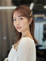 前髪カット　小顔カット　流れやすい顔まわり
