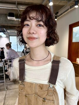 ダンボ(DUMBO) ＜sayaca＞ニュアンスパーマ  ウェーブパーマ  ポイントパーマ