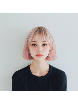 ロディーナ 大口 新子安(rodina) ダブルカラー×ボブ/インナーカラー/髪質改善/韓国/ブリーチ