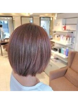 タヤ 経堂店(TAYA) 大人可愛い20代30代切りっぱなし外ハネナチュラルボブ