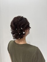 カぺリベラ テラス Capelli bella TERRACE ネープシニヨン/シニヨンアレンジ/ふわふわアレンジ