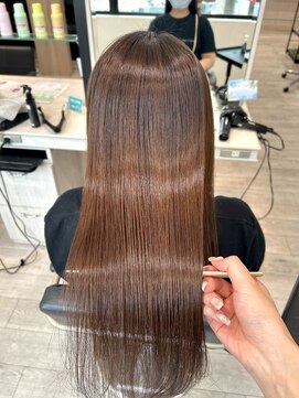 アッシュ 八王子店(Ash) シルクストレート/髪質改善縮毛