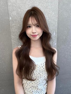 ロンド ボーイ 表参道(Lond BOY) 暗めカラー/姫カットレイヤー/マロンベージュ/くすみベージュ