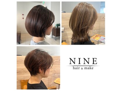 ナインヘアーアンドメイク(NINE hair&make)の写真