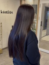 カミケンパセオ(kamiken.paseo)&nbsp;艶髪◎ダークパープルブラウンカラー【カミケンパセオ/福島】