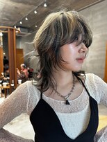 カフネ ジュントス ヨロ(Cafune' juntos YOLO)&nbsp;アンブレラカラー/ウルフデザインカラー