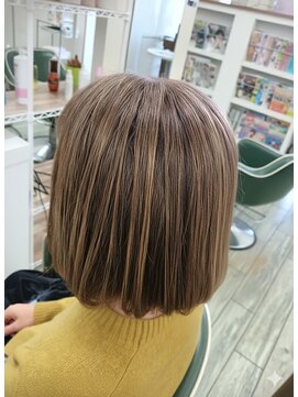 ラグゼ ヘア カミヤ luxe hair CAMIYA 掛川店 白髪ぼかしカラー