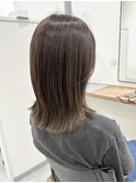 重ためミディアムヘア