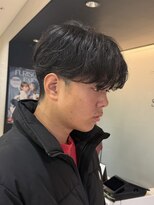 メンズサロンスタイル 茅ヶ崎(Men's salon STYLE)&nbsp;メンズ/リバースセンターパート/ニュアンスパーマ/茅ヶ崎