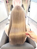 エルサ ザ リープ(ELSA the leap)&nbsp;【ブリーチカラー/ダブルカラー】ミルクティーベージュ/髪質改善