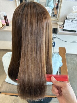 ランプシーヘアー(Lampsi hair) 大人艶髪♪髪質改善ストレート