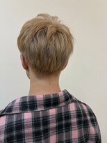 オーク ナチュリ(OAK×NACHUL) マッシュショート ダブルカラー ミルクティーベージュ