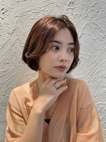 エクリ シセイドウ 麻布十番店(equri×SHISEIDO)&nbsp;【麻布十番】大人の丸みショートボブ