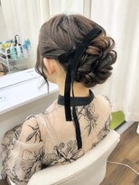 京都ヘアセット着付け専門サロン 夢館 五条店(yumeyakata)&nbsp;華やかカールヘア