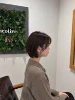リンダバイネオリーブ 白楽店(Linda by neolive)&nbsp;長めのショートボブ