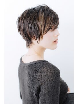 アリエッタ(aRietta) 【aRietta/銀座】モーブカラーグレージュフリンジバングボブ