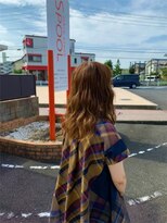 ヘアステージ スプール(HAIRSTAGE SPOOL)&nbsp;オレンジベージュ、レイヤースタイル