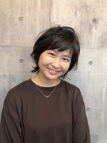 リンクス トウキョウ(LINKS TOKYO)&nbsp;前髪/ココアブラウン/大人かわいい/マッシュウルフ/レイヤー