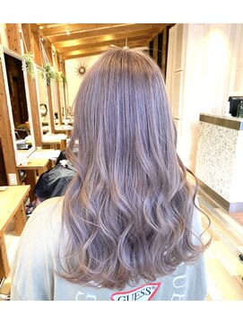 ラグーン(LAGOON) ミルキーラベンダーグレージュ☆スタイル田中昌太