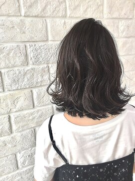 クレアール 恵比寿店(CREAR) 【CREAR 恵比寿/代官山】切っぱなし外ハネロブ