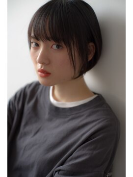 ヘアメイク エイト キリシマ(hair make No.8 kirishima) 《hair make No.8・中村》前下がり×丸みショートボブ