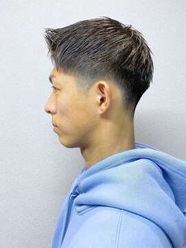 メンズサロン ハリウッド(HOLLYWOOD) 【アプバン】フェード×束感ショート2