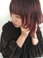 ヘアーデザイン アトリコ(Hair design attrico)&nbsp;レッドカラー/ウルフ/レイヤー