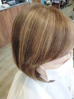 ル クール 川崎店(Le Coeur) ボブ×ハイライト