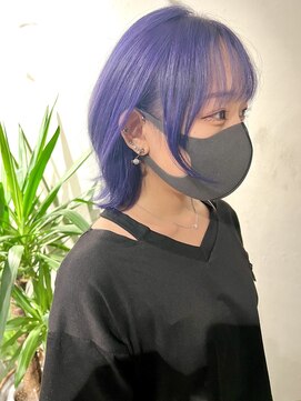 リシェスバイエンヴィー 西宮北口(Riches by ENVY) ウルフ ムラサキ かっこいい かわいい