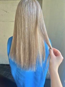 アンリ(Henri) 【かしむらゆうか】ブロンドベージュ/ブリーチ/ケアブリーチ