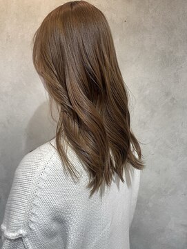 ヘアスペースブルーム エボリューション 庄内店(HAIR SPACE BLOOM evolution) 【庄内店/カラー】 ベージュカラー20代30代40代
