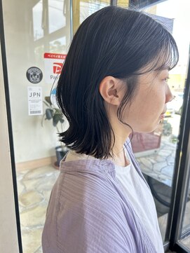 シャンプー ボーイ 宮崎柳丸店(SHAMPOO BOY) 外はねボブ