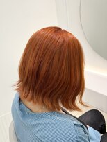 アールプラスヘアサロン(ar+ hair salon)&nbsp;ディープオレンジカラー♪