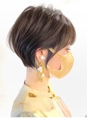 黒髪/グレーベージュ/レイヤーロング/前髪パーマ[西船橋/津田沼]